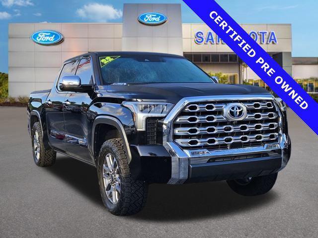 used 2022 Toyota Tundra Hybrid car, priced at $48,500