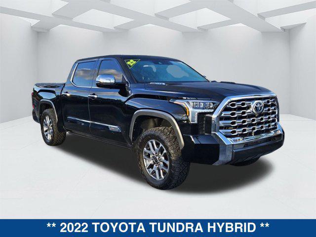 used 2022 Toyota Tundra Hybrid car, priced at $48,500