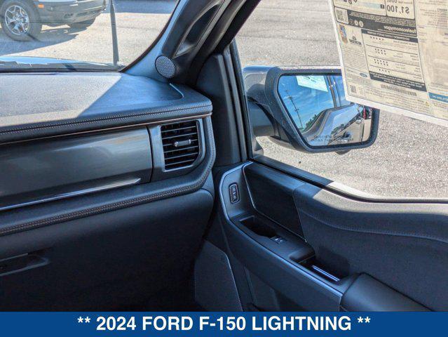 new 2024 Ford F-150 Lightning car, priced at $67,590