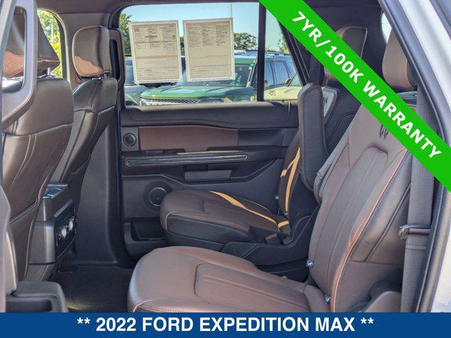 used 2022 Ford Expedition Max car, priced at $65,997