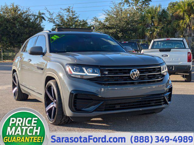 used 2021 Volkswagen Atlas Cross Sport car, priced at $27,700