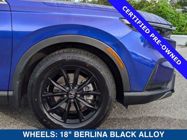 used 2023 Honda CR-V Hybrid car, priced at $25,400