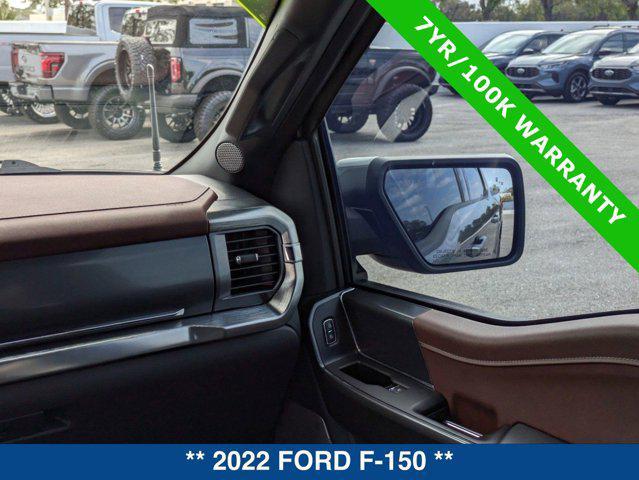 used 2022 Ford F-150 car, priced at $46,800