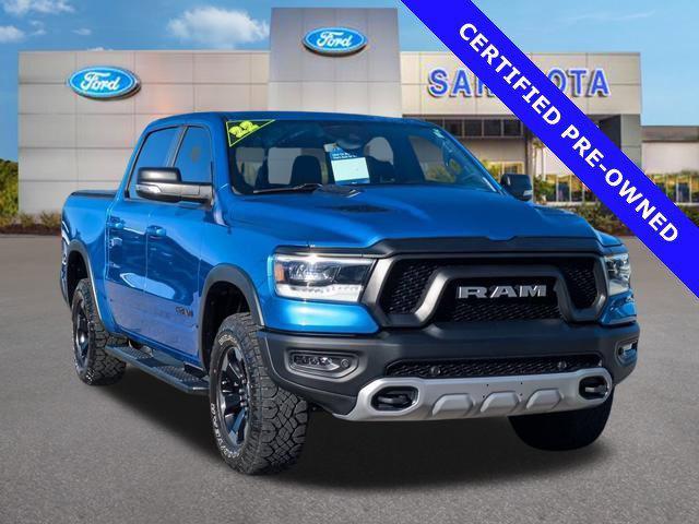 used 2022 Ram 1500 car, priced at $46,500