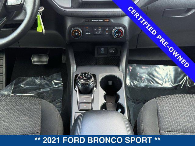 used 2021 Ford Bronco Sport car, priced at $21,500