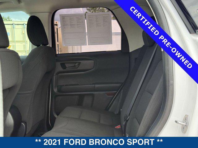 used 2021 Ford Bronco Sport car, priced at $21,500