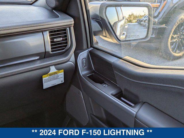 new 2024 Ford F-150 Lightning car, priced at $74,590