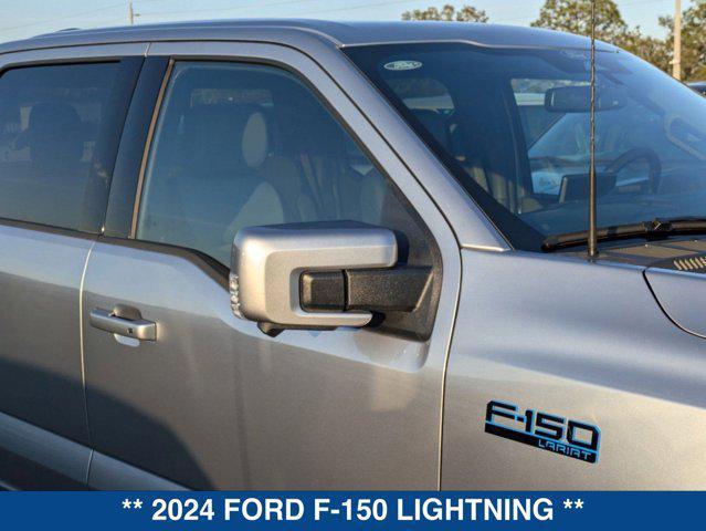 new 2024 Ford F-150 Lightning car, priced at $74,590