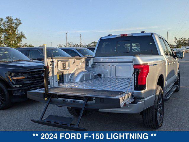 new 2024 Ford F-150 Lightning car, priced at $74,590