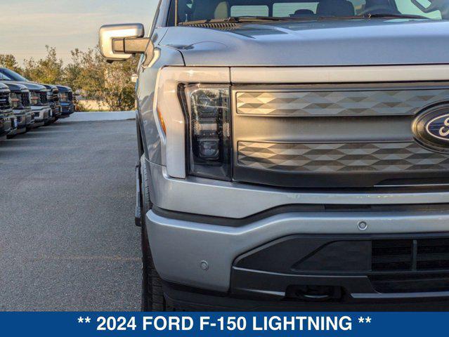 new 2024 Ford F-150 Lightning car, priced at $74,590