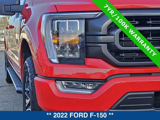 used 2022 Ford F-150 car, priced at $38,000