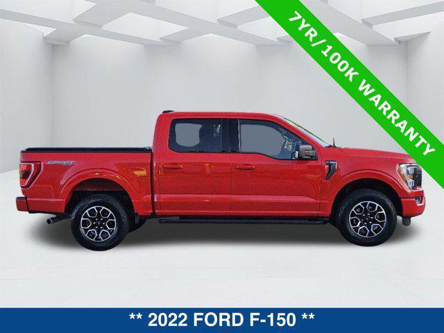 used 2022 Ford F-150 car, priced at $38,000