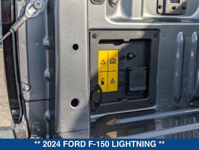 new 2024 Ford F-150 Lightning car, priced at $65,590