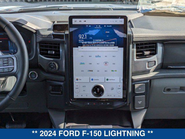 new 2024 Ford F-150 Lightning car, priced at $65,590