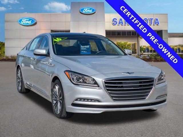 used 2016 Hyundai Genesis car, priced at $15,800