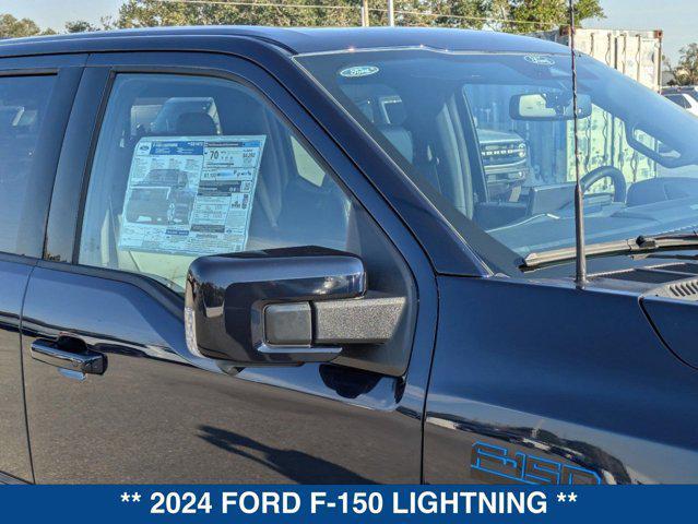 new 2024 Ford F-150 Lightning car, priced at $74,590