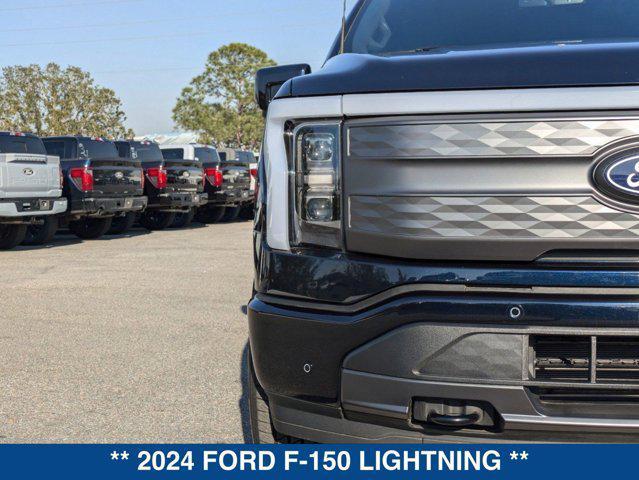 new 2024 Ford F-150 Lightning car, priced at $74,590