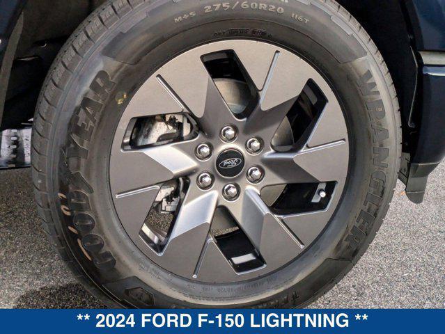 new 2024 Ford F-150 Lightning car, priced at $74,590