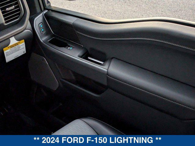 new 2024 Ford F-150 Lightning car, priced at $74,590