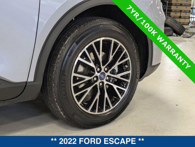 used 2022 Ford Escape car, priced at $25,300