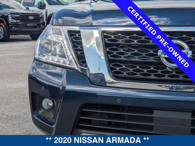 used 2020 Nissan Armada car, priced at $25,500