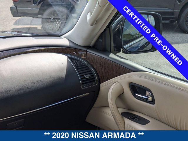 used 2020 Nissan Armada car, priced at $25,500