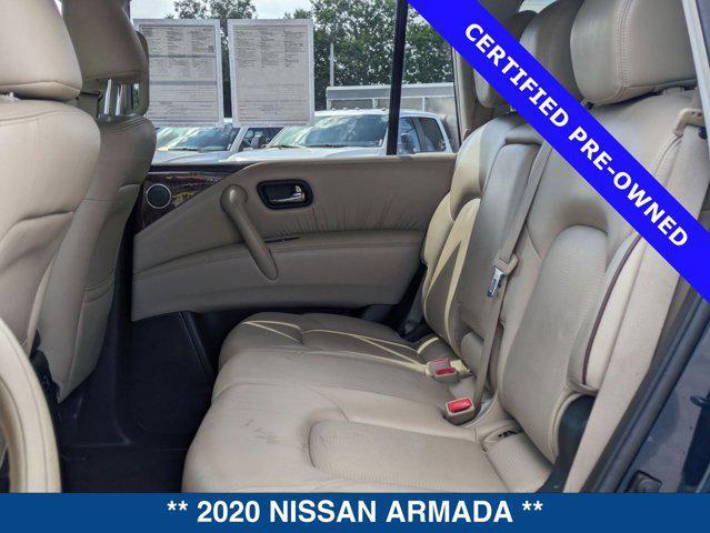 used 2020 Nissan Armada car, priced at $25,500