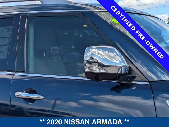 used 2020 Nissan Armada car, priced at $25,500