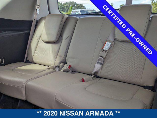 used 2020 Nissan Armada car, priced at $25,500