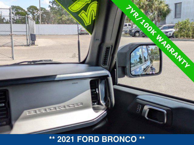 used 2021 Ford Bronco car, priced at $40,000