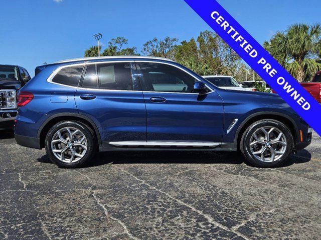 used 2020 BMW X3 car, priced at $22,100