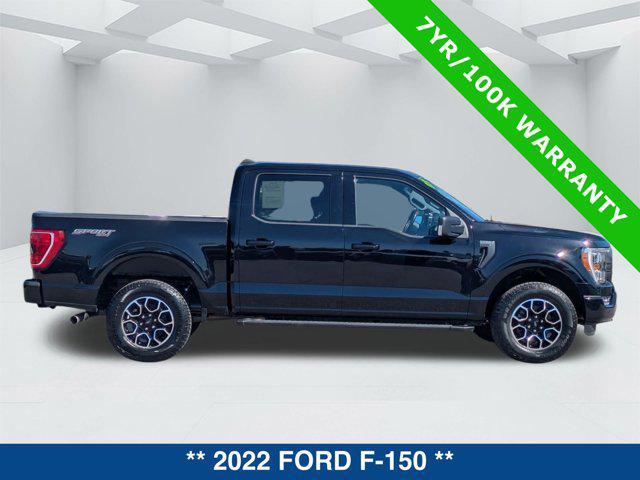 used 2022 Ford F-150 car, priced at $42,800