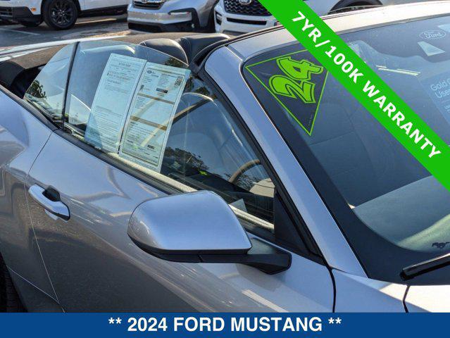 used 2024 Ford Mustang car, priced at $36,500