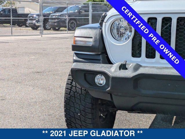 used 2021 Jeep Gladiator car, priced at $34,997