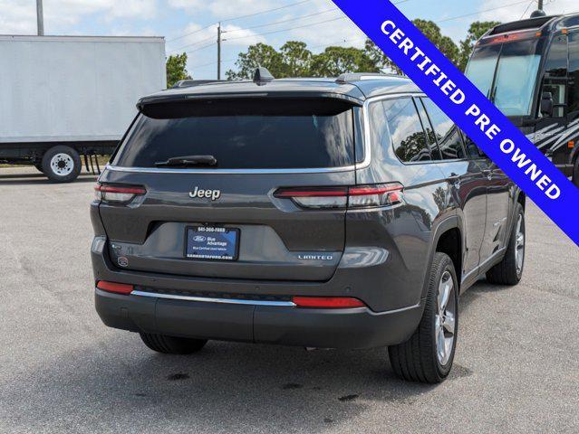 used 2021 Jeep Grand Cherokee L car, priced at $33,500