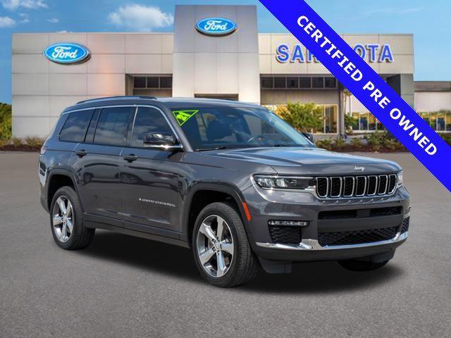 used 2021 Jeep Grand Cherokee L car, priced at $34,800