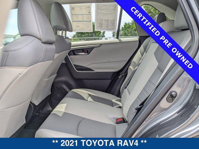 used 2021 Toyota RAV4 car, priced at $27,400