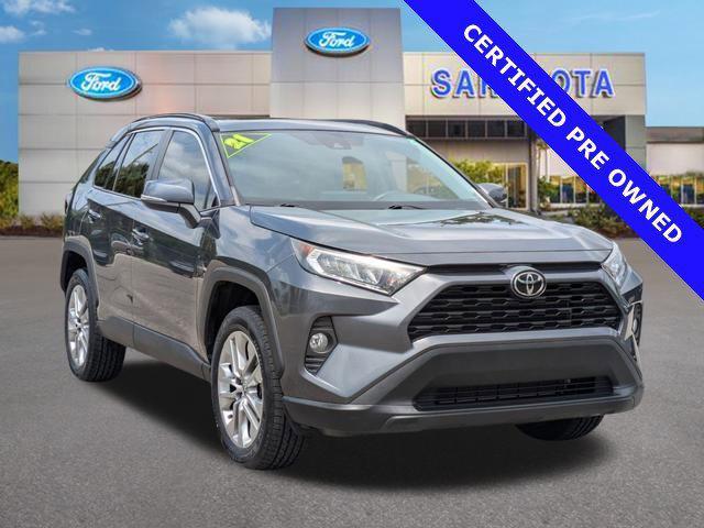 used 2021 Toyota RAV4 car, priced at $27,400