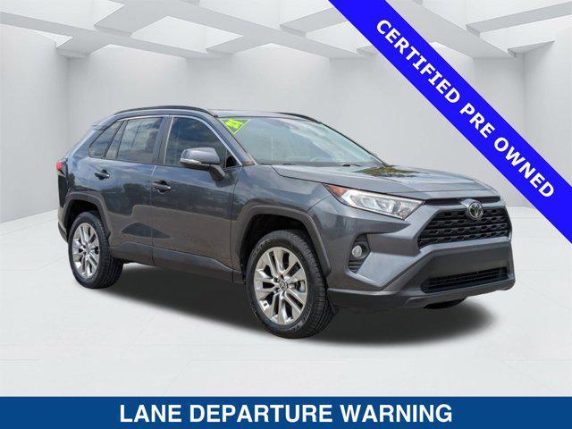 used 2021 Toyota RAV4 car, priced at $27,400