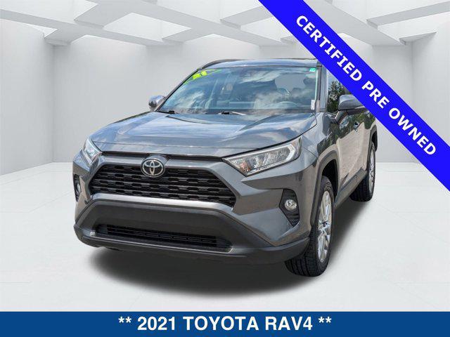 used 2021 Toyota RAV4 car, priced at $27,400