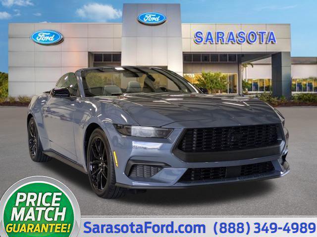 new 2025 Ford Mustang car, priced at $44,042