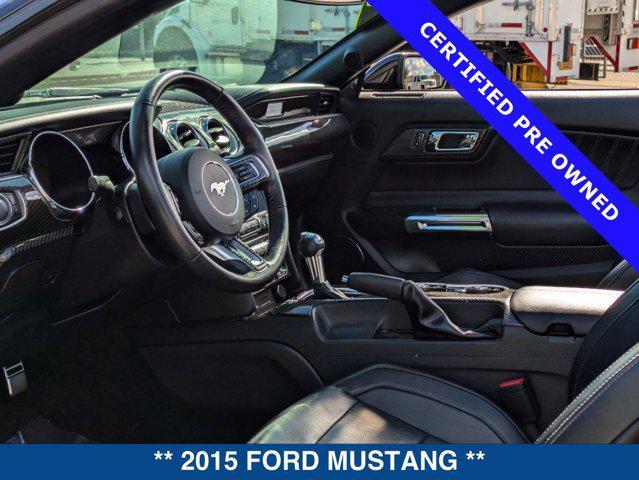 used 2015 Ford Mustang car, priced at $26,800