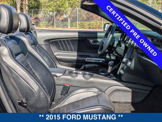 used 2015 Ford Mustang car, priced at $26,800