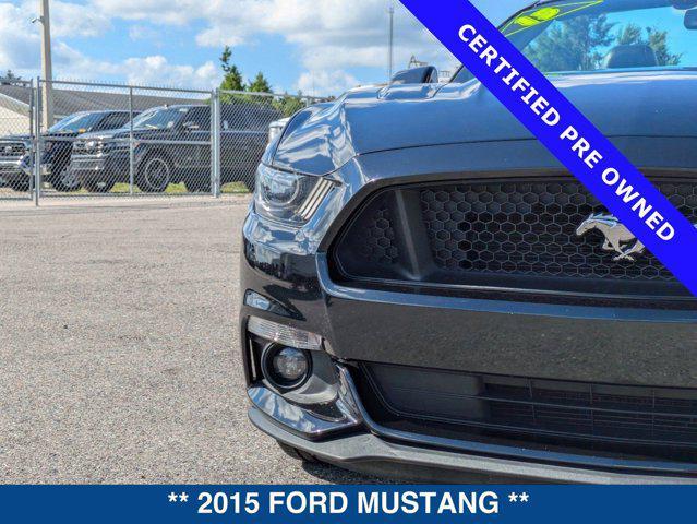 used 2015 Ford Mustang car, priced at $26,800