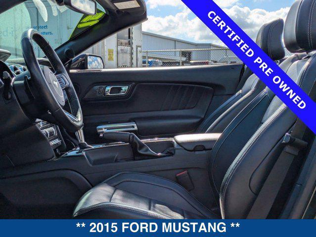 used 2015 Ford Mustang car, priced at $26,800