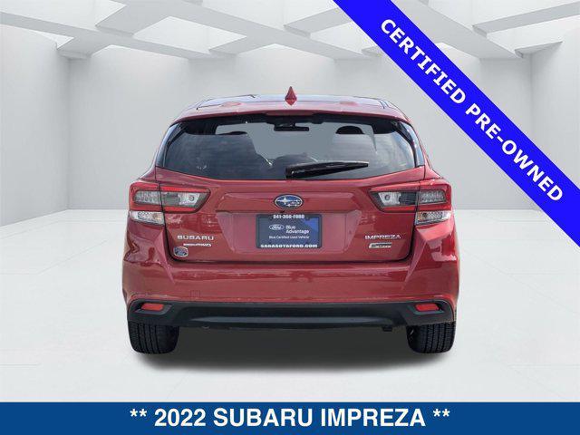 used 2022 Subaru Impreza car, priced at $19,000
