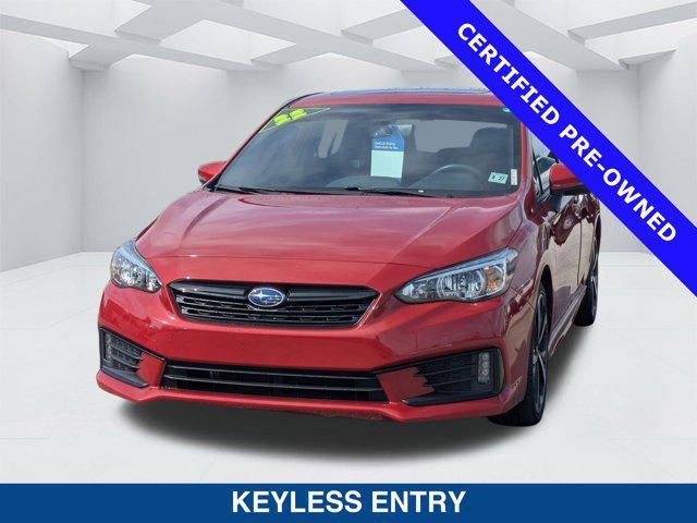 used 2022 Subaru Impreza car, priced at $19,000