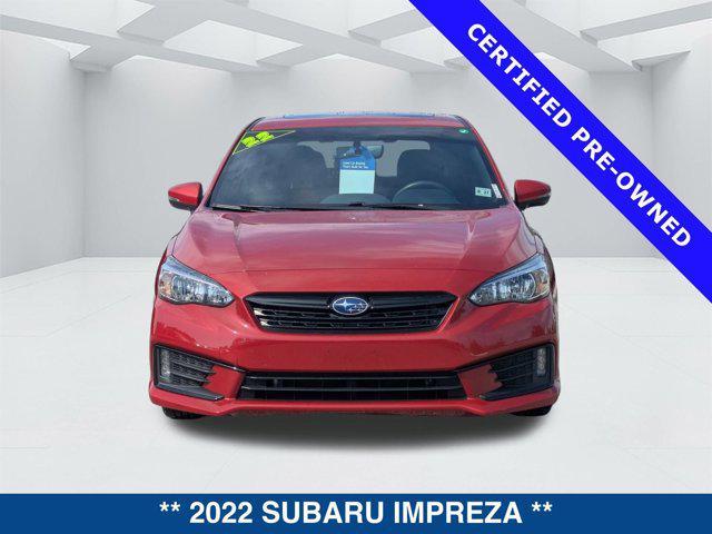 used 2022 Subaru Impreza car, priced at $19,000