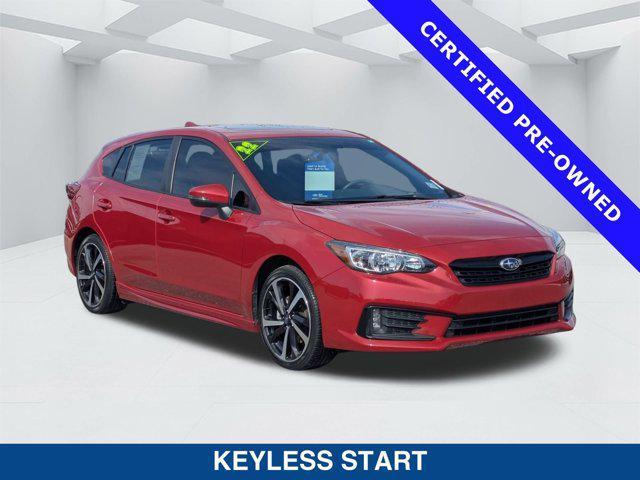 used 2022 Subaru Impreza car, priced at $19,000