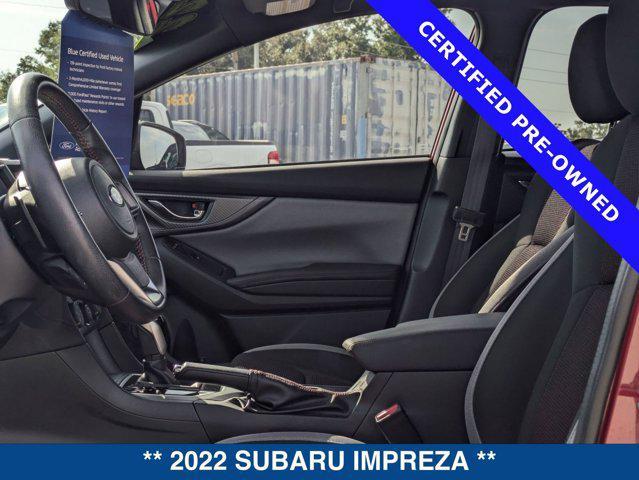 used 2022 Subaru Impreza car, priced at $19,000